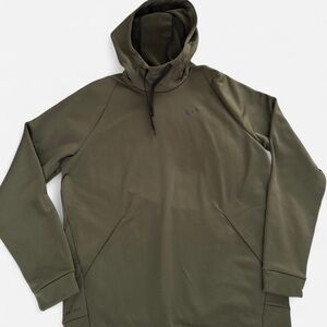 Nike army Green Hooded Sweatshirt